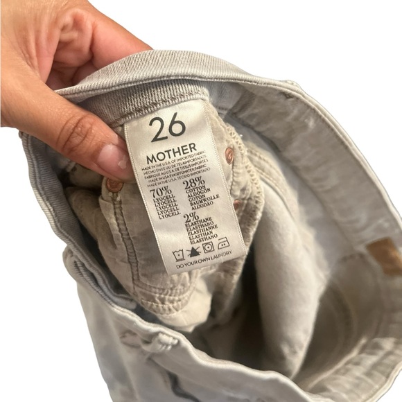 ✨ MOTHER The Looker Pop Gray Skinny Jeans - Picture 10 of 10